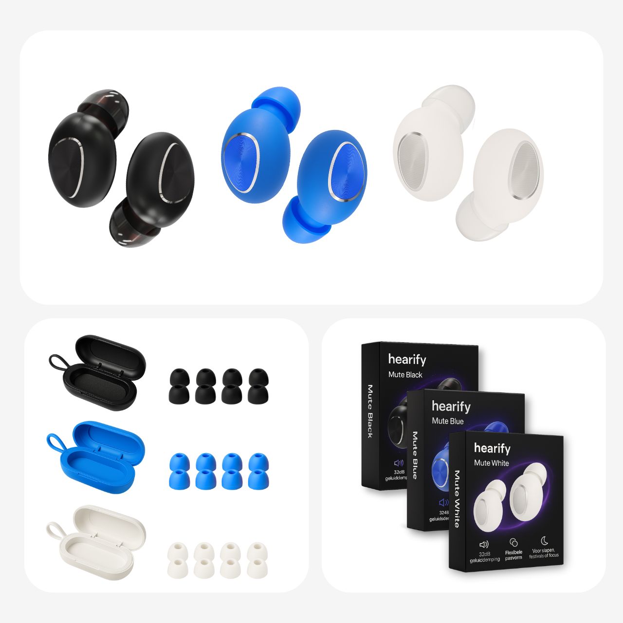 Obsona Mute Bundel (3 sets)